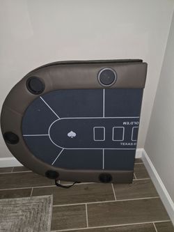 Poker table