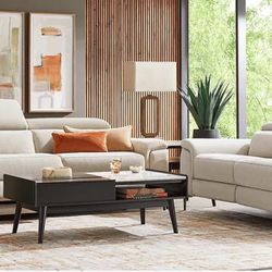 Weatherford Reclining Sofa and Stationary Love Seat