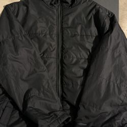 London Fog Winter Coat Jacket Black Size XL For Men