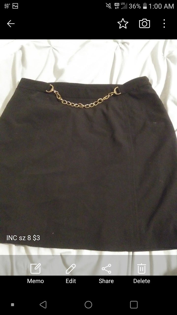 INC skirt $6 sz 8