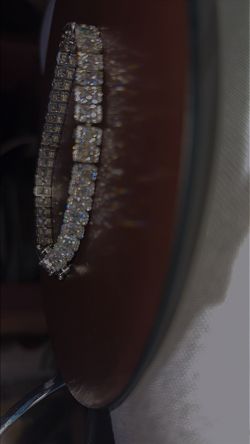Lab Grown CVD Baguette Diamond Bracelet