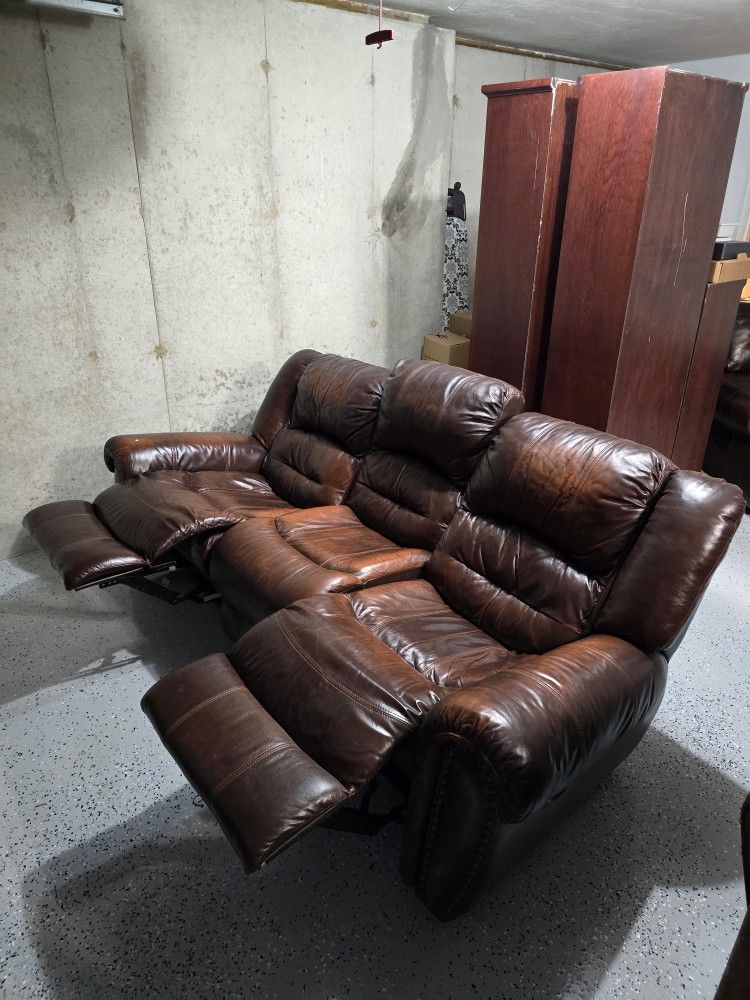 Leather Sofa