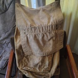 Vintage Trapper Nelson Wood Frame Backpack 