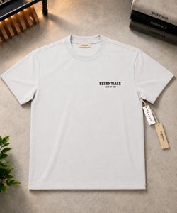 Essential Fear Of God Light Oat T Shirt