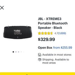 JBL Extreme 3 Speaker