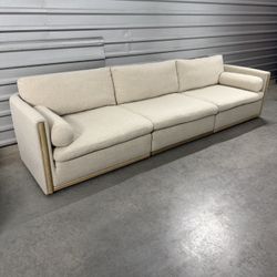 Beige Modern Modular Cloud Sofa – Delivery Available