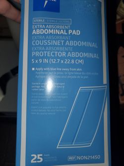 Abdominal Pads 5x9