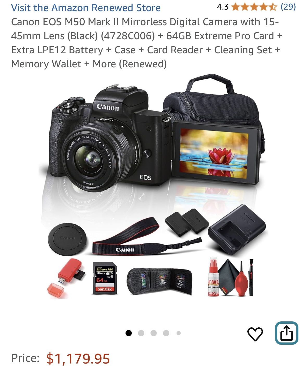 Canon EOS M50 Mark II