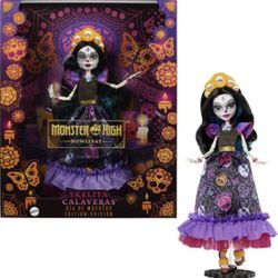 Mattel - Monster High - Howliday Dia de Muertos Skelita Calaveras Doll [New Toy]