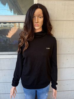 Women’s Calvin Klein Black Turtleneck Sweater size XL