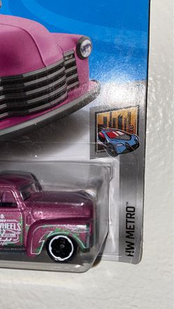 Hot wheels ‘52 Chevy 4/10 Thumbnail