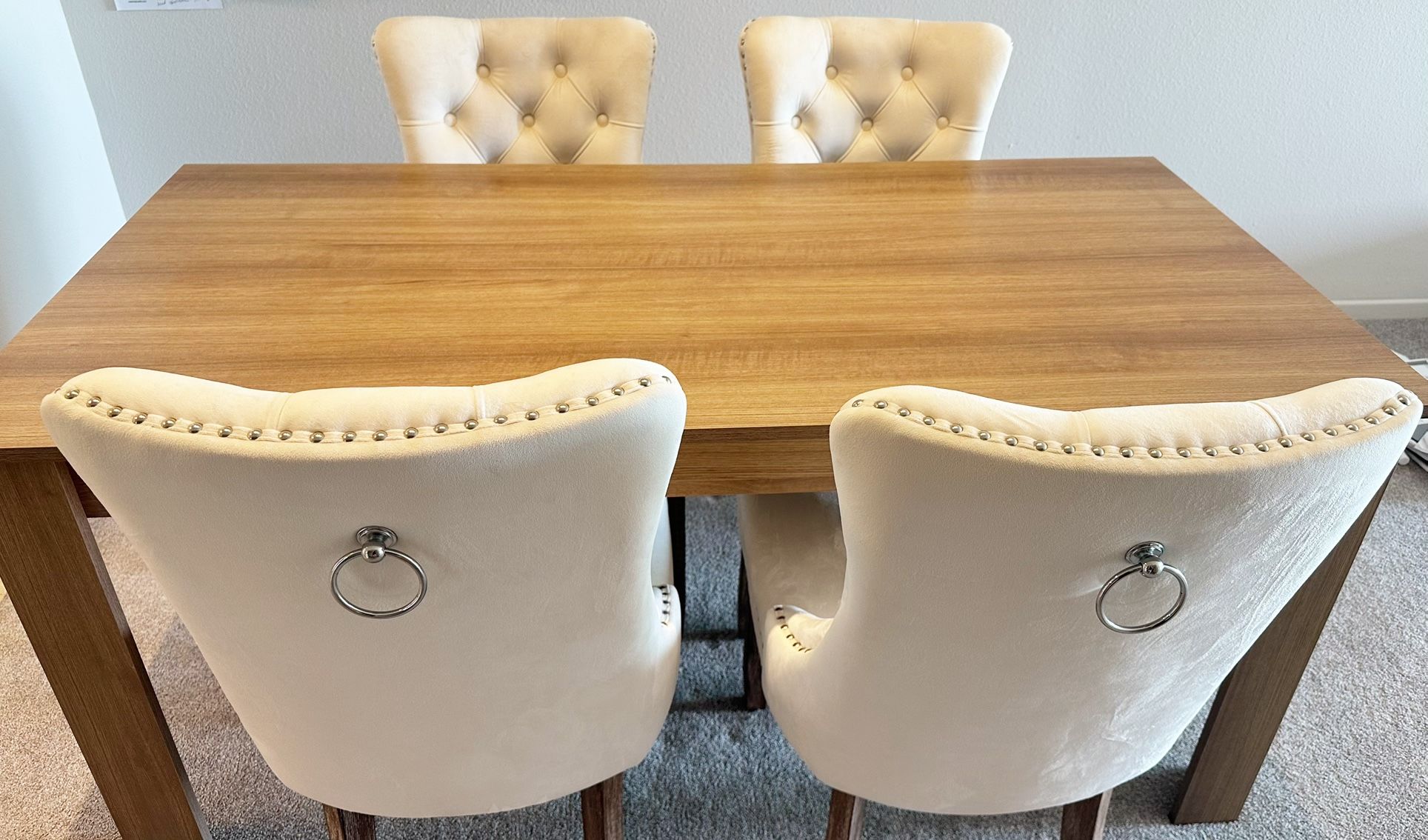 Dining Table With 4 Chairs