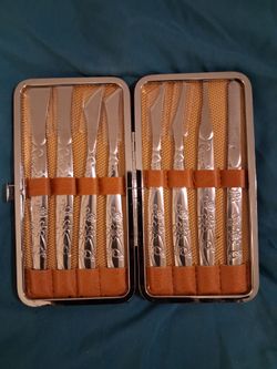 Vintage Style 7 Piece Pedicure and Manicure Grooming Set