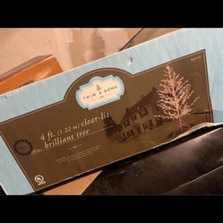 Trim A Home 4ft Clear Lit Brilliant Tree