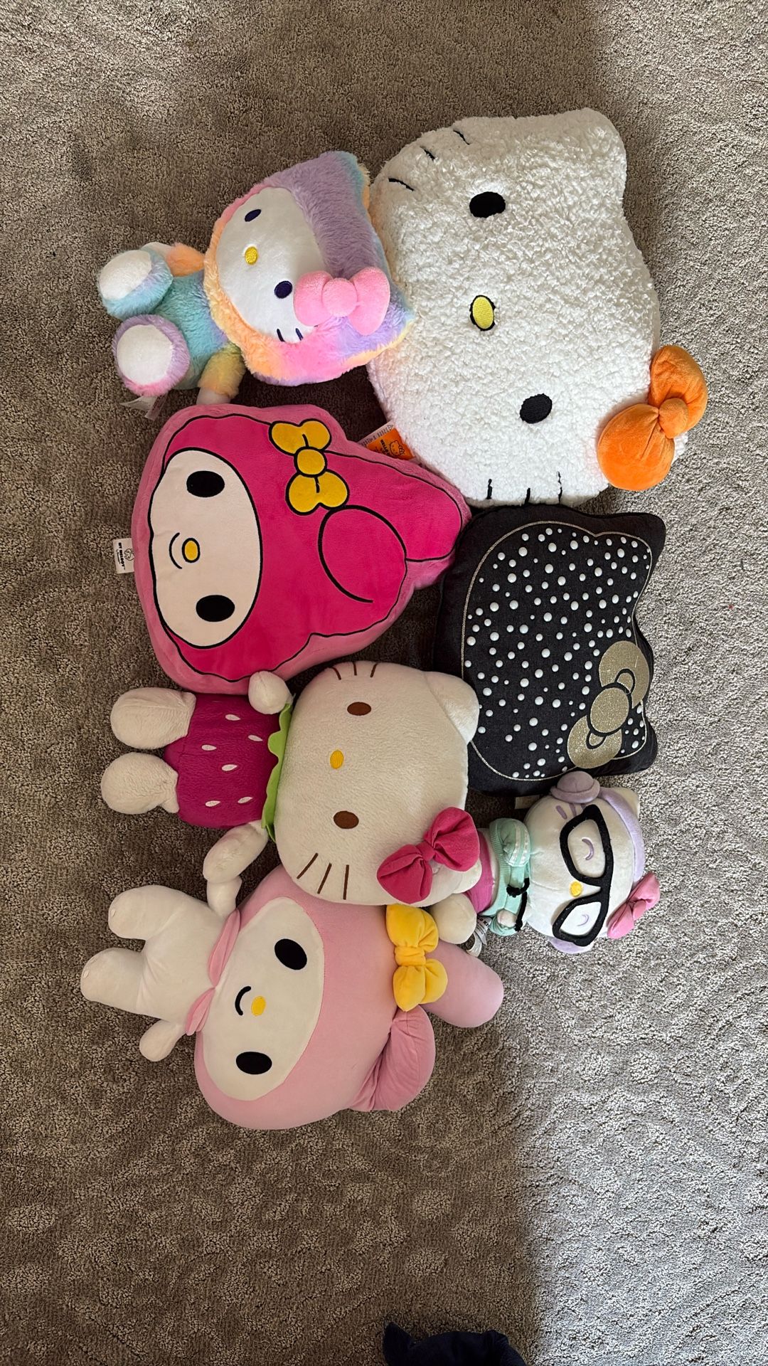 Sanrio/Hellokitty Plushies 