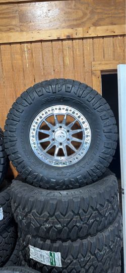 17x9 wheels tires new 6x139 lock offroad wheels ridge grapplers