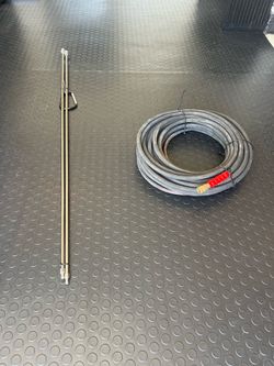 Pressure Washer Hose & Telescoping Wand
