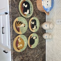 Lots Of Antique Plates