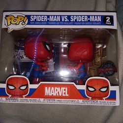 Spiderman Vs Spiderman Funko Pop