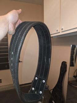 Prong Buckle Lifting Belt