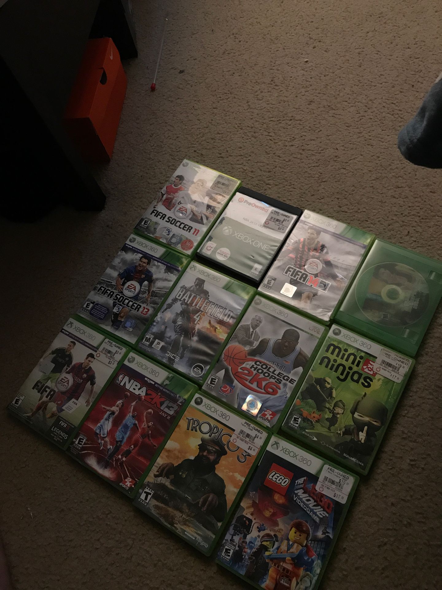 Xbox 360 games