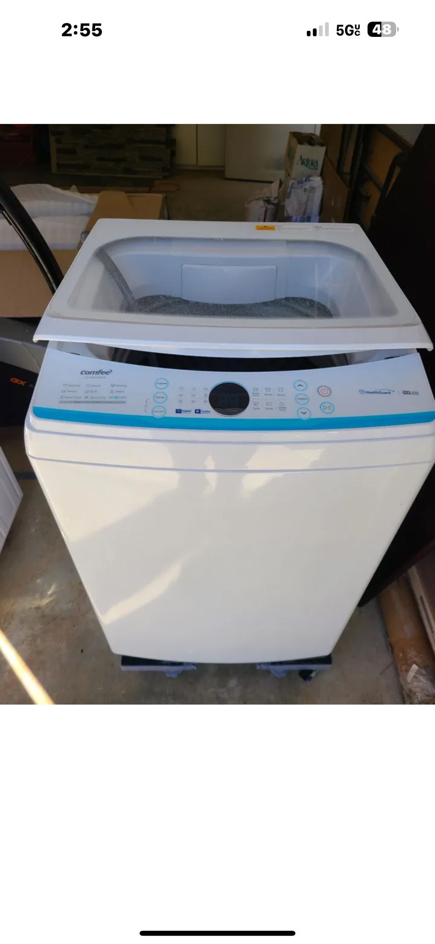Comfee 2.4 Cu Ft Portable Washer 