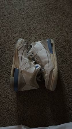 Jordan 3 Retro blue 3.5Y in kids