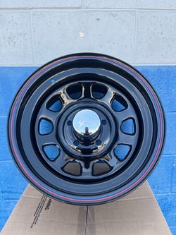 ALLIED 51-BLACK DAYTONA 15x8 5x4.5