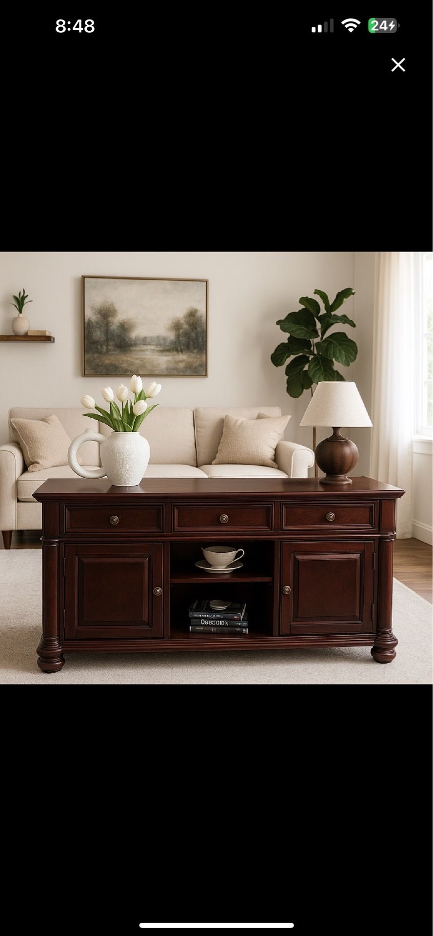 Media center Console or tv stand