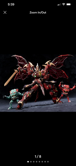 CangDao CD-SE-01 Soul Master Zhong Kui Zhu Kui 1/72 Action Figure