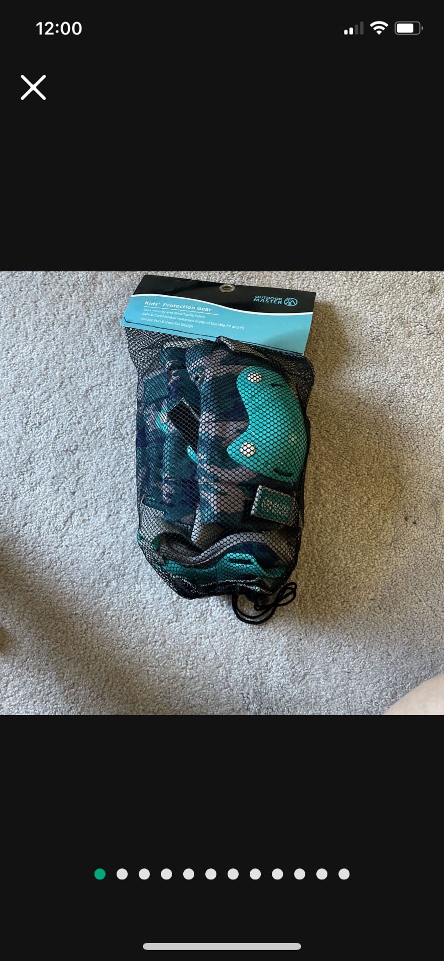 Kids’ protective gear set