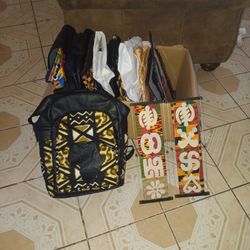 Backpacks Jewelry And Other Items From Ghana/Africa