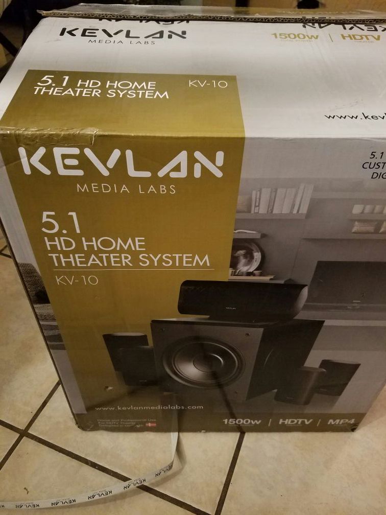 Kevlan 5.1 hot sale home theater system