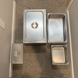 Wells Food Warmer & Tins