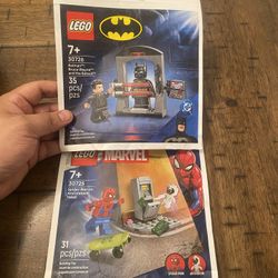 Lego Batman And Spiderman Poly bags 