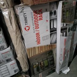 Chrome Shelves/Racks -indoor Or Outdoor 