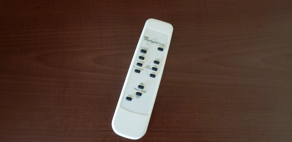 Whirlpool Window AC Remote Control