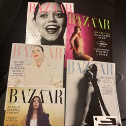 Massive Set Of Elle, Bazaar And Cosmopolitan Magazines
