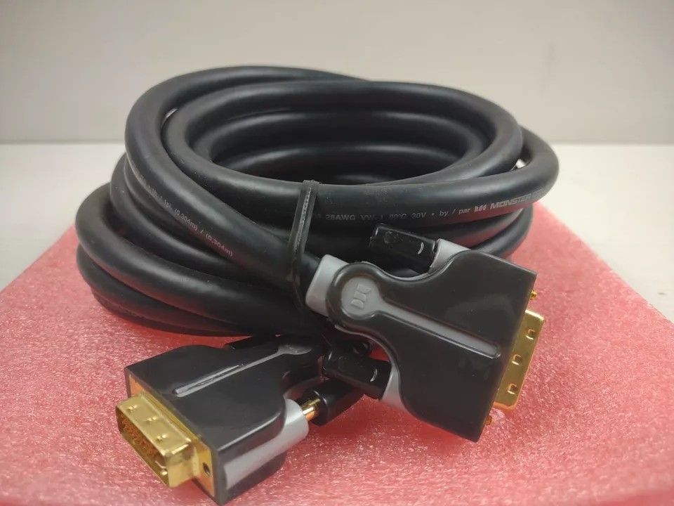 Male - Male Monster Cable DVI cable 28AWG E194698
