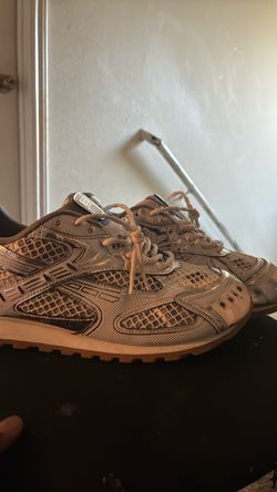 Bottega venta gray and white shoes