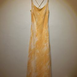 Sharon Max Dress, Yellow, Size Large