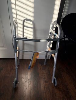 Guardian Folding Walker with Wheels