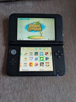 Blue Nintendo 3DS XL - 32gb SD card Pokemon Zelda Mario Games