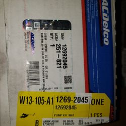 2014-2020 Gm Water Pump 4.3, 5.3, 6.2