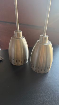 Silver Pendent Lights