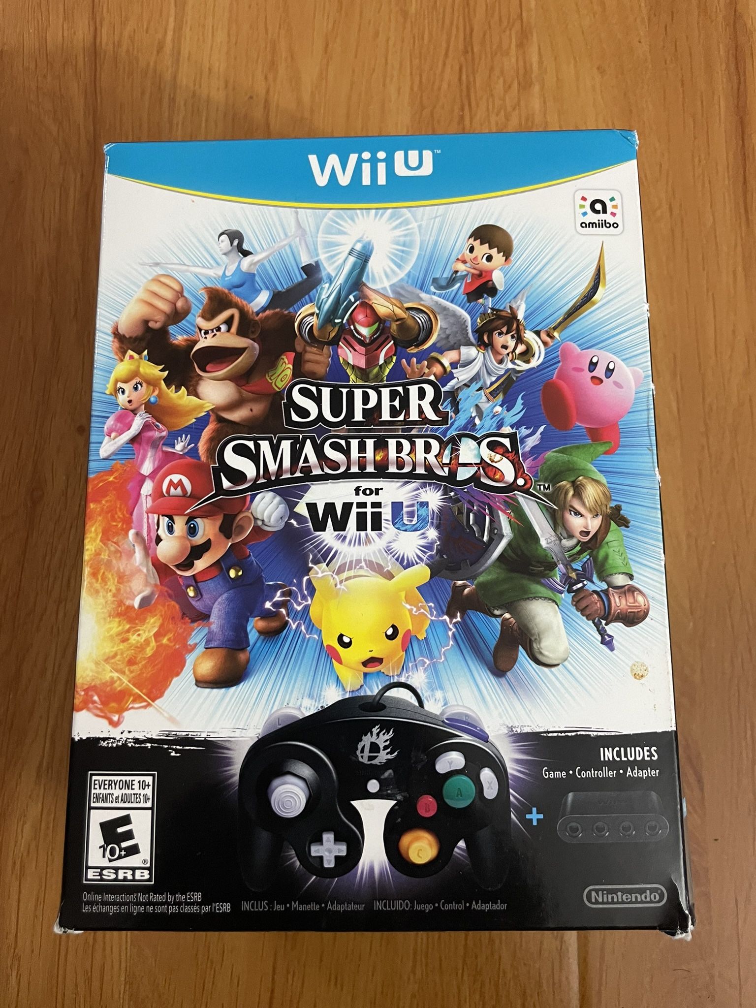 Nintendo Wii U Super Smash Bros Collectors Edition