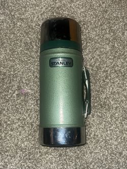 Vintage Aladdin STANLEY Thermos Wide Mouth USA A-1350B 24 oz Green Clean