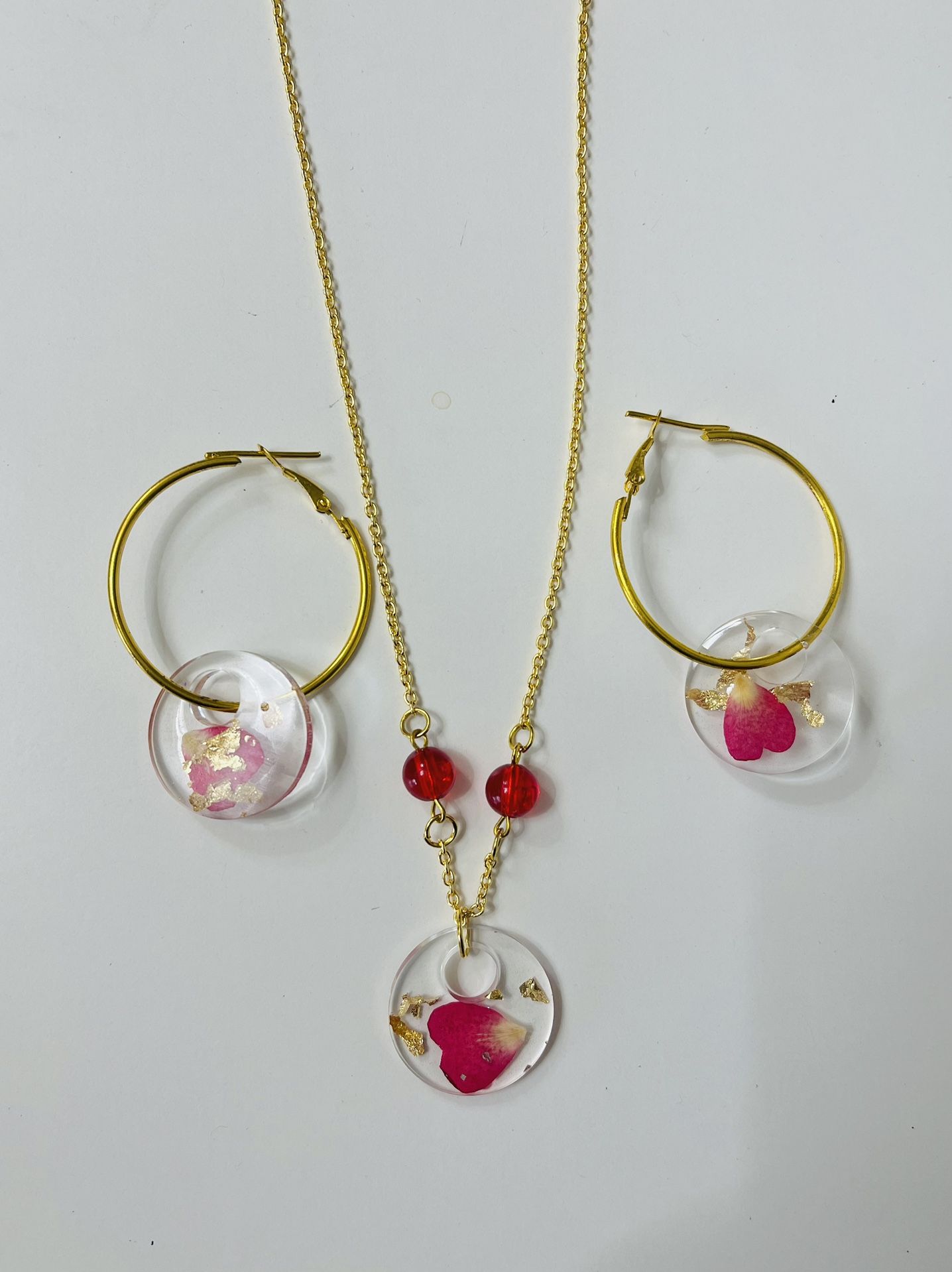 Earring And Necklace Set