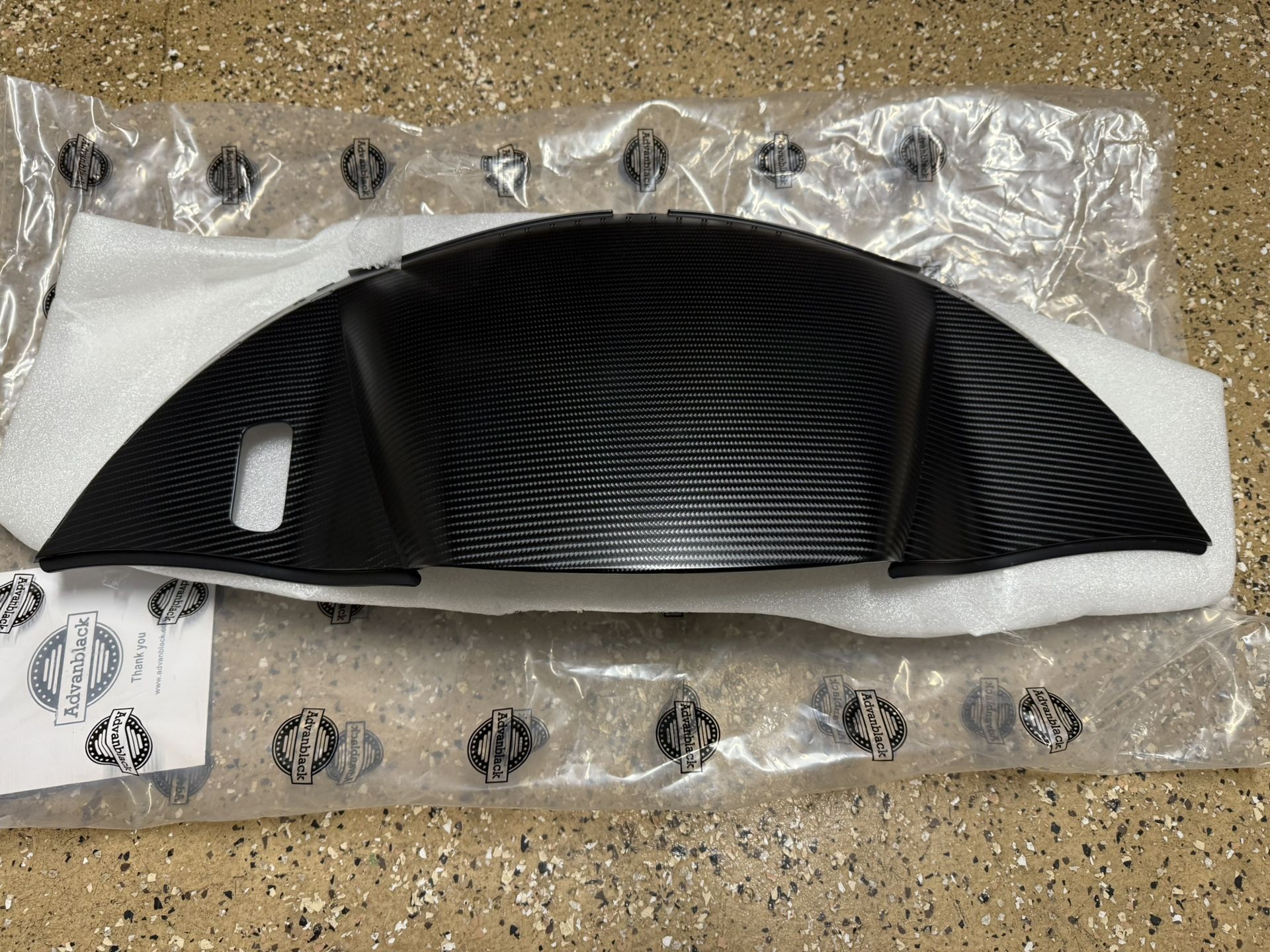 Harley Davidson Air Duct Cover / Carbon Fiber / 2015-2023