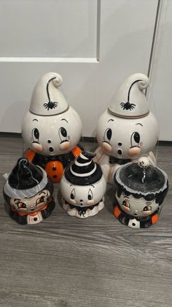 Johanna Parker Halloween Canisters